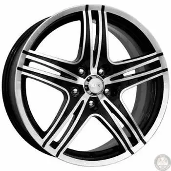 Диск колесный K&amp;K Омаха 6.5xR14 4x108 ET38 ЦО63.35 серый тёмный глянцевый 71460