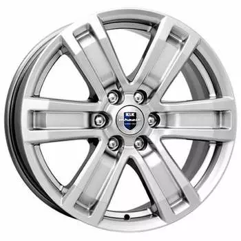Диск колесный K&amp;K R7-Рольф 7,5xR17 6x139,7 ET43 ЦО108,1 серебристый A5213
