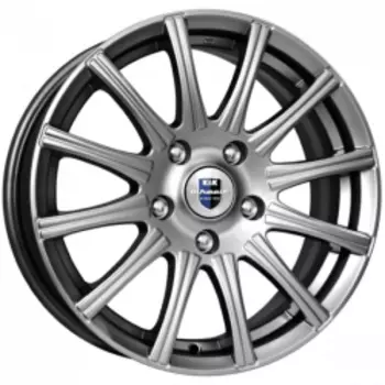 Диск колесный K&amp;K Сиеста 7xR16 5x114.3 ET45 ЦО67.1 серый темный глянцевый 00077226