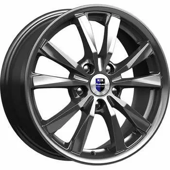 Диск колесный K&amp;K Спайдер 6.5xR16 5x114.3 ET53 ЦО67.1 серый тёмный глянцевый r73047