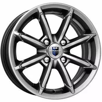 Диск колесный K&amp;K Sportline 6xR14 4x98 ET30 ЦО58,6 серый темный глянцевый 72464
