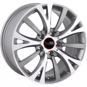 Диск колесный LegeArtis Реплика B121 8xR17 5x120 ET43 ЦО72.6 серый глянцевый с полированной лицевой частью 9117640
