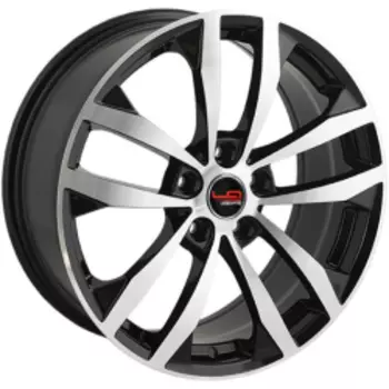 Диск колесный LegeArtis Реплика KI66 7.5xR18 5x114.3 ET46 ЦО67.1 черный глянцевый с полированной лицевой частью 9117768