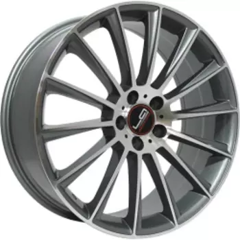 Диск колесный LegeArtis Реплика MR139 9.5xR19 5x112 ET43.5 ЦО66.6 серый глянцевый с полированной лицевой частью 9188054