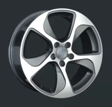 Диск колесный LS Replay A76 8xR18 5x112 ET41 ЦО66.6 серый глянцевый с полированной лицевой частью S022483