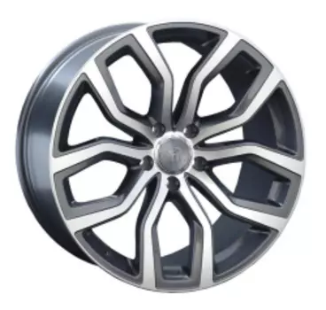Диск колесный LS Replay B110 11xR20 5x120 ET37 ЦО72.6 серый глянцевый с полированной лицевой частью S026009