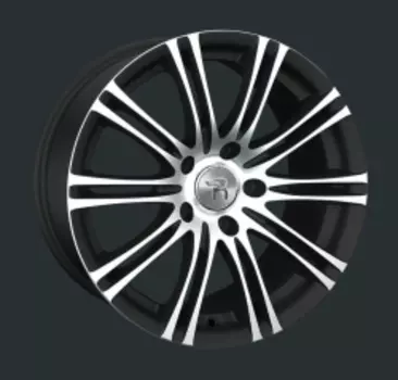 Диск колесный LS Replay B91 7.5xR17 5x120 ET32 ЦО72.6 черный матовый с полированной лицевой частью S029073