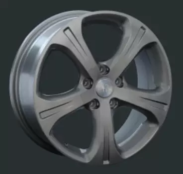 Диск колесный LS Replay H15 6.5xR17 5x114.3 ET50 ЦО64.1 серый темный глянцевый 825201