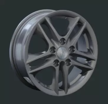 Диск колесный LS Replay KI14 5.5xR15 5x114.3 ET45 ЦО67.1 серый темный глянцевый 825108