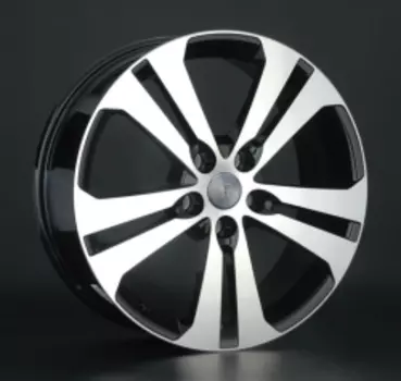 Диск колесный LS Replay KI42 7xR18 5x114.3 ET41 ЦО67.1 черный глянцевый с полированной лицевой частью S024564