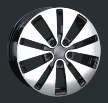 Диск колесный LS Replay KI65 7xR17 5x114.3 ET35 ЦО67.1 черный глянцевый с полированной лицевой частью S018867