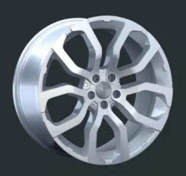 Диск колесный LS Replay LR7 9.5xR20 5x120 ET53 ЦО72.6 серебристый с полированной лицевой частью 825599