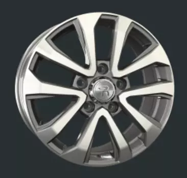 Диск колесный LS Replay LX99 8.5xR20 5x150 ET58 ЦО110.1 серый глянцевый с полированной лицевой частью 035838-040724009