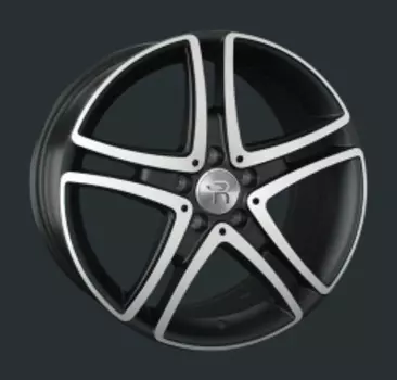 Диск колесный LS Replay MR140 8xR18 5x112 ET56 ЦО66.6 черный матовый с полированной лицевой частью S032405