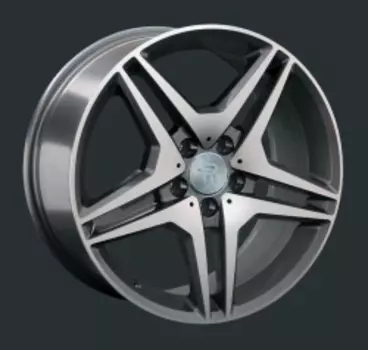 Диск колесный LS Replay MR96 8.5xR19 5x130 ET48 ЦО84.1 серый глянцевый с полированной лицевой частью 826351