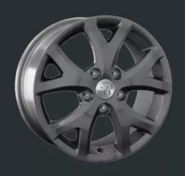 Диск колесный LS Replay MZ17 6.5xR16 5x114.3 ET52.5 ЦО67.1 серый темный глянцевый 825786