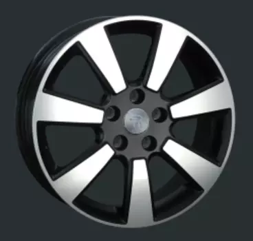 Диск колесный LS Replay NS93 6.5xR17 5x114.3 ET45 ЦО66.1 черный матовый с полированной лицевой частью S019915