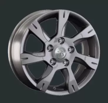 Диск колесный LS Replay RN44 6.5xR15 5x114.3 ET43 ЦО66.1 серый темный глянцевый 826528