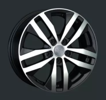 Диск колесный LS Replay SK65 6.5xR16 5x112 ET50 ЦО57.1 черный глянцевый с полированной лицевой частью S023305