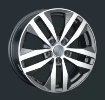 Диск колесный LS Replay VV144 6.5xR16 5x112 ET46 ЦО57.1 серый глянцевый с полированной лицевой частью S025710