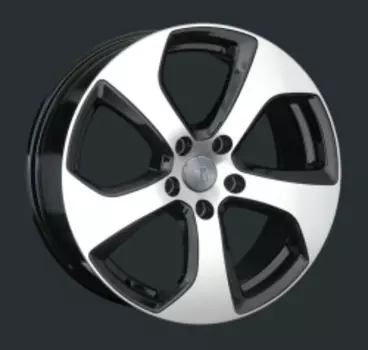 Диск колесный LS Replay VV150 6.5xR16 5x112 ET33 ЦО57.1 черный глянцевый с полированной лицевой частью S029354