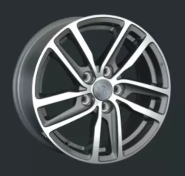 Диск колесный LS Replay VV161 7xR16 5x112 ET50 ЦО57.1 серый глянцевый с полированной лицевой частью 826999