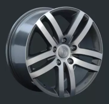 Диск колесный LS Replay VV88 9xR20 5x130 ET57 ЦО71.6 серый глянцевый с полированной лицевой частью S016849