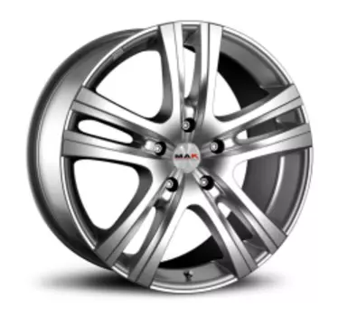 Диск колесный MAK ARIA 6.5xR16 5x114.3 ET40 ЦО76 серебристый 00051231