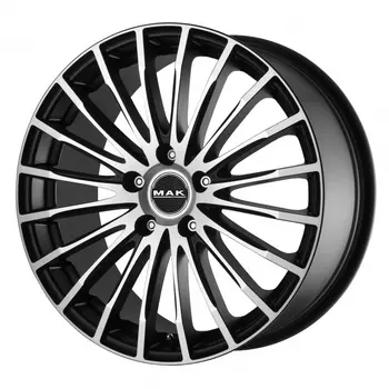 Диск колесный MAK Fatale 8,5xR19 5x114,3 ET35 ЦО76 черный матовый с полированной лицевой частью F8590FAIB35F