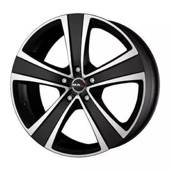 Диск колесный MAK Fuoco 5 8,5xR19 5x114,3 ET48 ЦО76 черный матовый с полированной лицевой частью F8590FUIB48F3