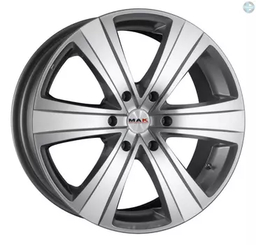 Диск колесный MAK Fuoco 6 9xR20 6x115 ET30 ЦО70,3 серебристый F9020FU6S30KU