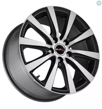 Диск колесный MAK Iguan 8xR17 5x112 ET42 ЦО76 черный матовый с полированной лицевой частью F8070IGIB42VK
