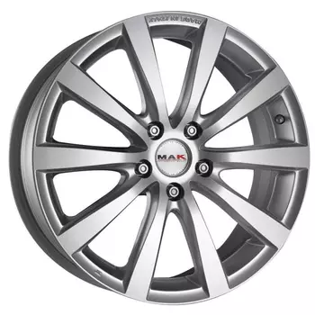 Диск колесный MAK Iguan 8xR17 5x114,3 ET40 ЦО76 серебристый F8070IG40FF