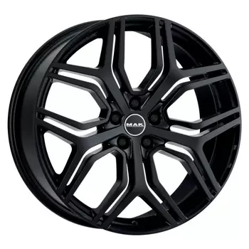 Диск колесный MAK Kingdom 9,5xR22 5x108 ET43 ЦО63,4 черный глянцевый F9522KDGB43GD2X