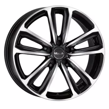 Диск колесный MAK Magma 6.5xR16 4x100 ET45 ЦО72.0 черный глянцевый с полированной лицевой частью F6560MMBM45C3