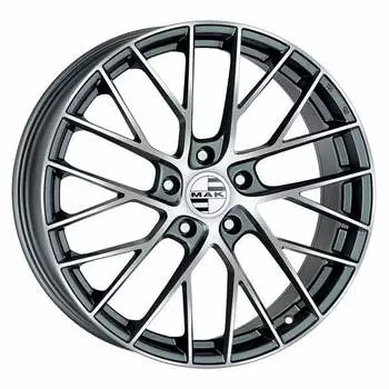 Диск колесный MAK Monaco-D 11xR20 5x130 ET59 ЦО71.6 серый с полированной лицевой частью F1120MZQM59KY5