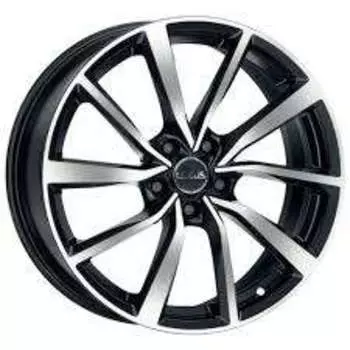 Диск колесный MAK Panorama 8xR18 5x112 ET38 ЦО76 черный глянцевый с полированной лицевой частью F8080OABM38WS2