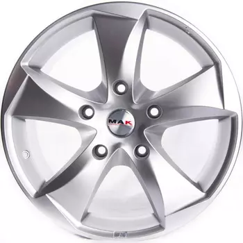 Диск колесный MAK Raptor 5 8,5xR19 5x112 ET45 ЦО76 серебристый F8590RTS45VK