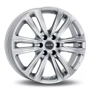 Диск колесный MAK Safari 6 7,5xR17 6x114,3 ET30 ЦО66,1 серебристый F7570AF6SI30ZN3