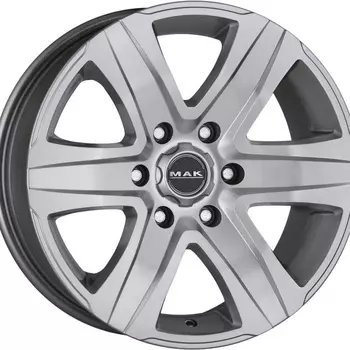 Диск колесный MAK Stone 6 W 6,5xR16 6x139,7 ET55 ЦО93,1 серебристый F65606SSI55VJ5