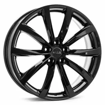 Диск колесный MAK Wolf 8xR19 5x110 ET40 ЦО65.1 черный глянцевый F8090WFGB40LG2X