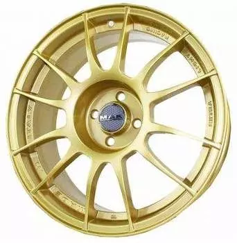 Диск колесный MAK XLR 7xR17 4x100 ET35 ЦО72 золотой F7070XNGO35C