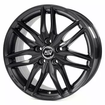 Диск колесный MSW 24 8xR17 5x100 ET35 ЦО63,3 черный матовый W1920850053