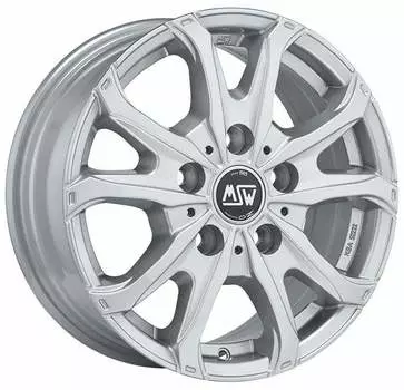 Диск колесный MSW 48 6,5xR16 5x130 ET55 ЦО78,1 серебристый W19299002T09