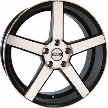 Диск колесный NEO 1875 7.5xR18 5x114.3 ET35 ЦО67.1 чёрный с полированной лицевой частью rd832681