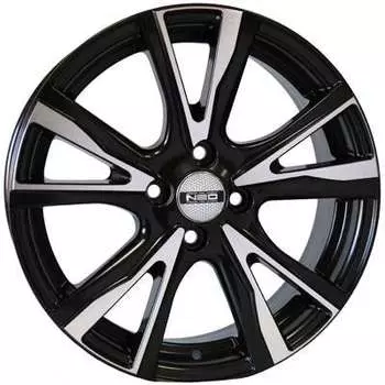 Диск колесный NEO 674 6xR16 4x100 ЕТ37 ЦО60.1 черный глянцевый N674-616-601-4x100-37BD