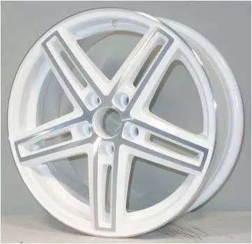 Диск колесный NEO 760 7xR17 5x114.3 ET46 ЦО67.1 белый с полированной лицевой частью rd832312