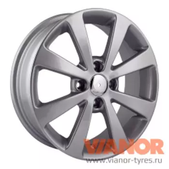 Диск колесный NW Реплика KI R254 6xR15 4x100 ET46 ЦО54.1 серебристый 826464