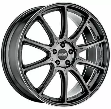 Диск колесный OZ Hyper XT HLT 10.5xR20 5x114.3 ET43 ЦО67.0 серый темный с полированной лицевой частью W01A70202D6