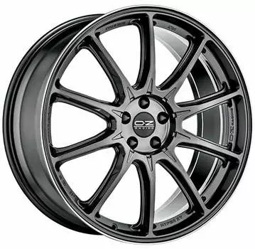 Диск колесный OZ Hyper XT HLT 9xR22 5x112 ET35 ЦО66,46 серый темный с полированной лицевой частью W01A51002D6
